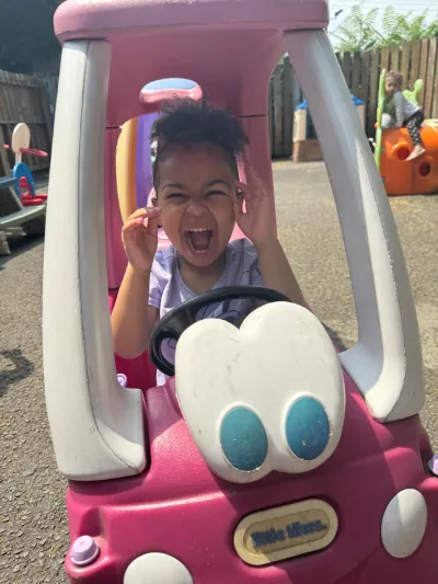 Child at Little Heaven Daycare